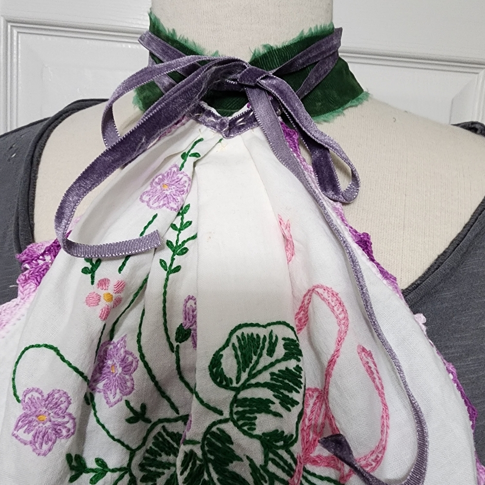 JABOT MOSSIE ANNA ARTISAN DESIGN OOAK ππ NWT - Picture 12 of 13